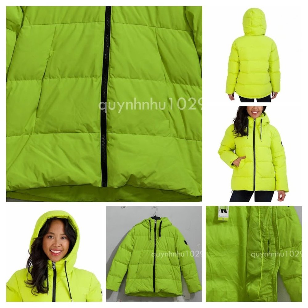 Two by Vince Camuto Womens’ Down Jacket in Green - Picture 1 of 9